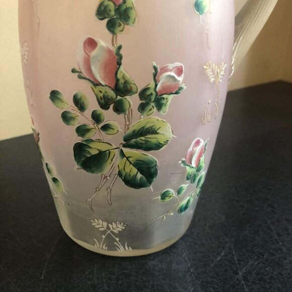 Hand Painted Ruffled Edge Lemonade Set - Picture 6 of 12